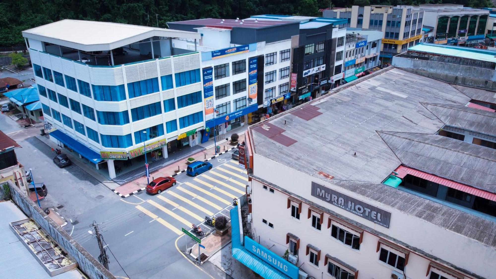 Myra Hotel Mersing Eksteriør bilde