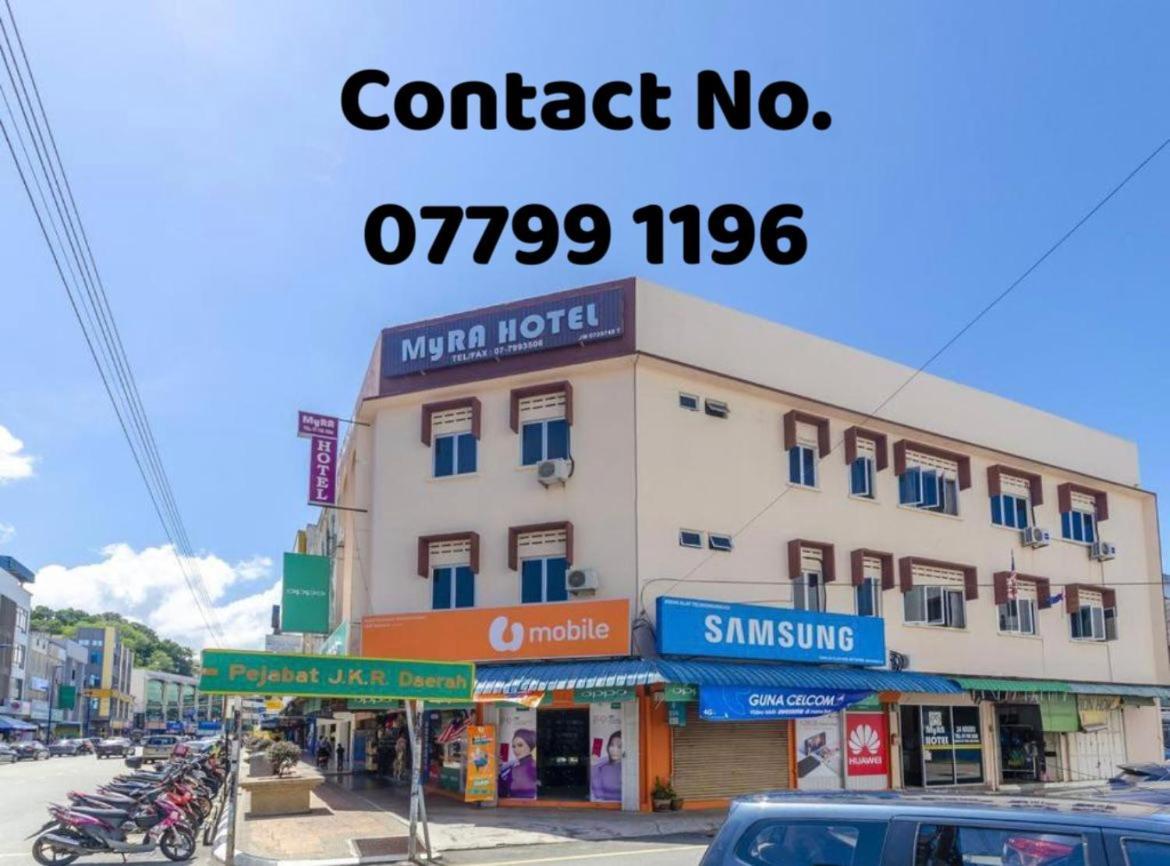 Myra Hotel Mersing Eksteriør bilde
